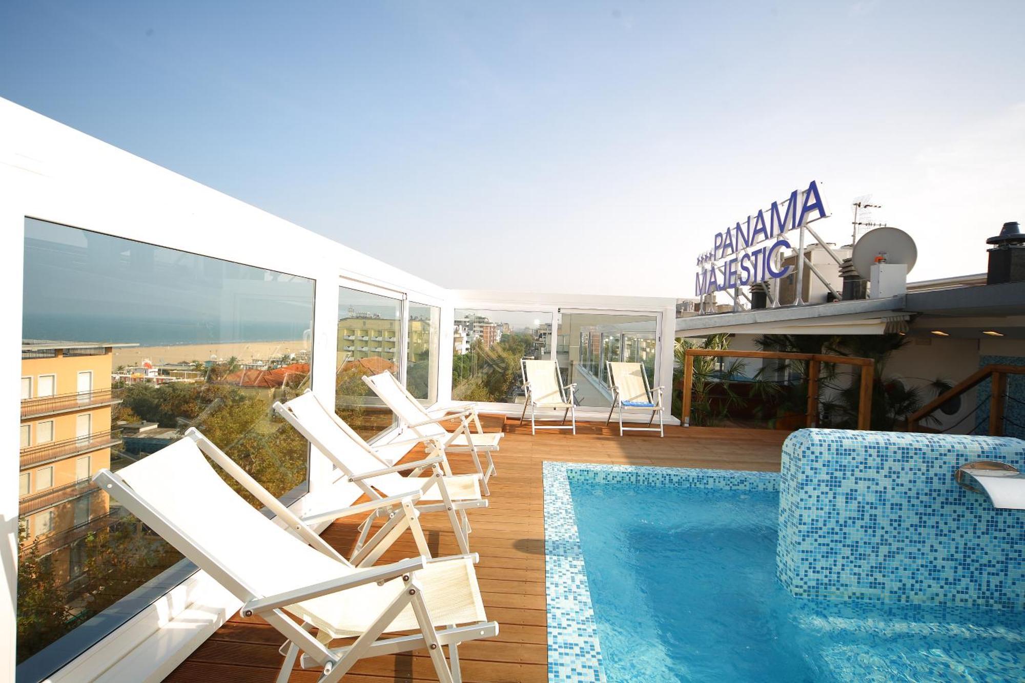Hotel Panama Majestic ريميني المظهر الخارجي الصورة